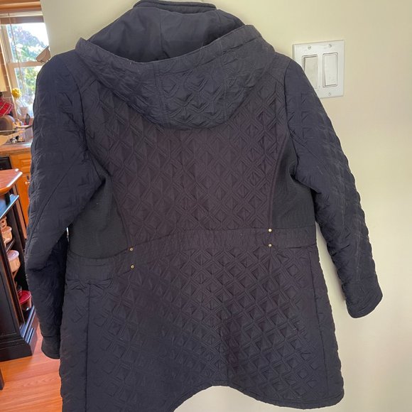 Women's Navy Weatherproof Brand Quilted Coat/ Jacket - Picture 3 of 3